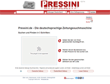 Tablet Screenshot of pressini.de